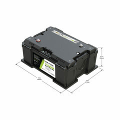 Go Power! 12V 300Ah LifePO4 Lithium Battery (GP-ADV-LiFePO4-300)