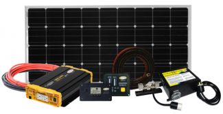 Go Power Solar Weekender ISW Solar Charging Kit System 200 Watts - WEEKENDER ISW