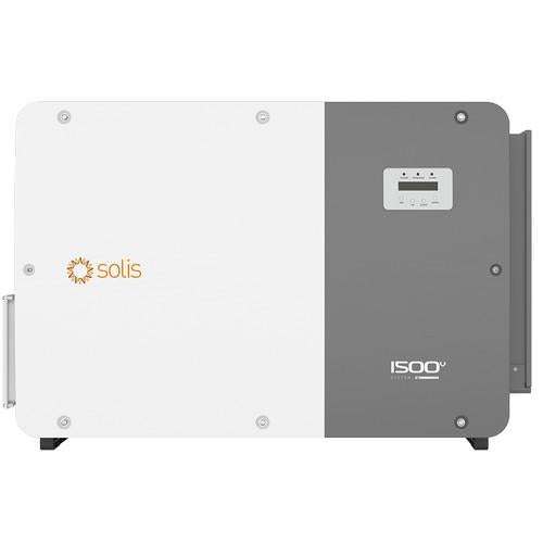 Solis 185K-EHV-5G-US-PLUS 185kW Three Phase 12 MPPT 600VAC - 5 Year Standard Warranty