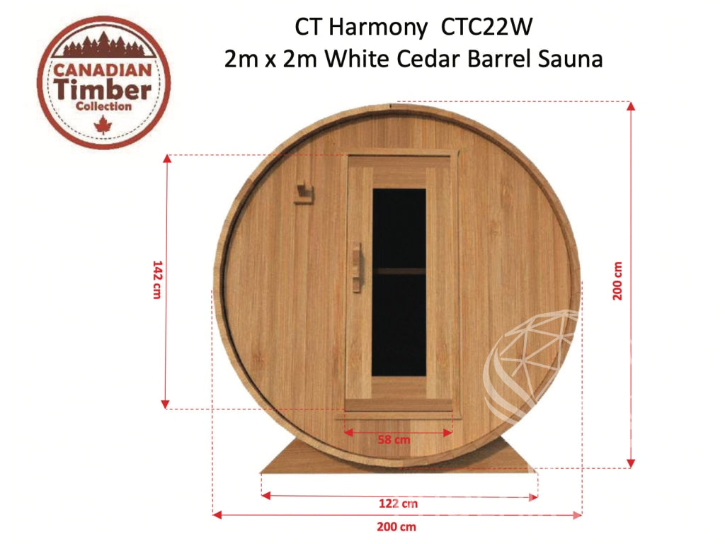 Harmony Sauna - Canadian-Made!