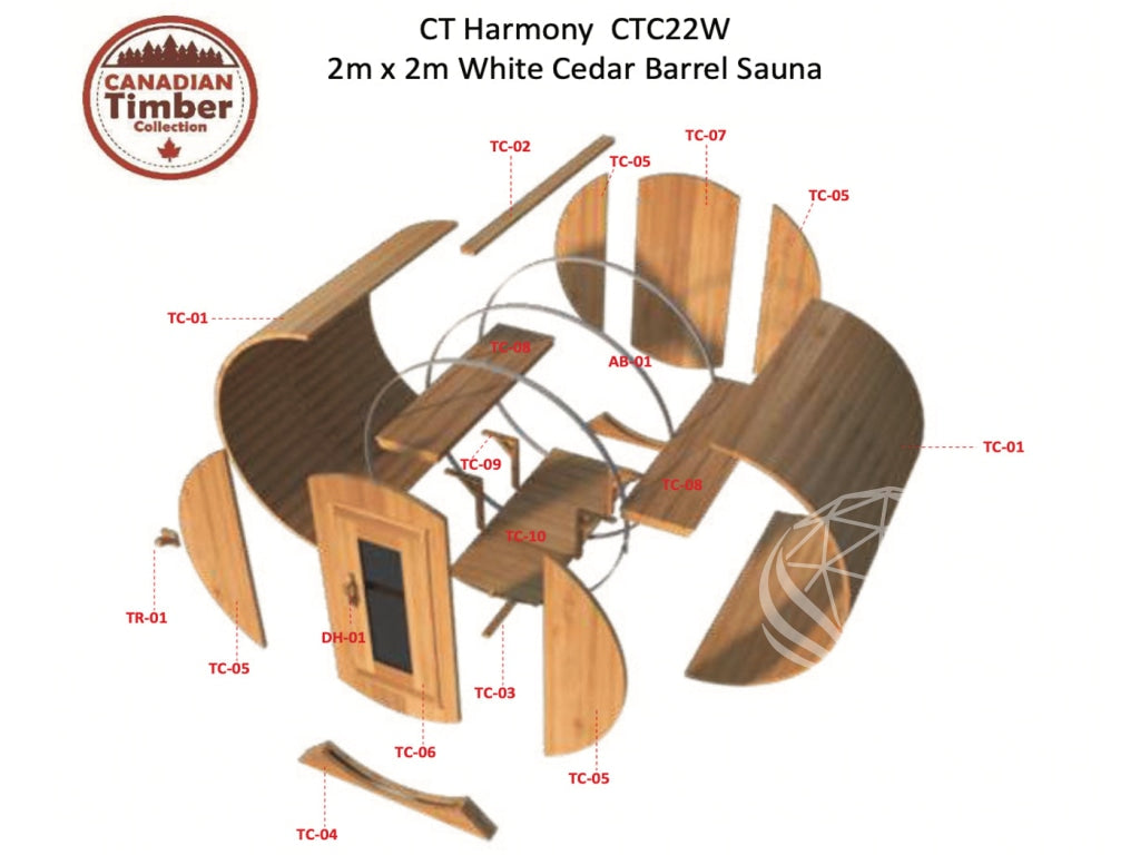 Harmony Sauna - Canadian-Made!