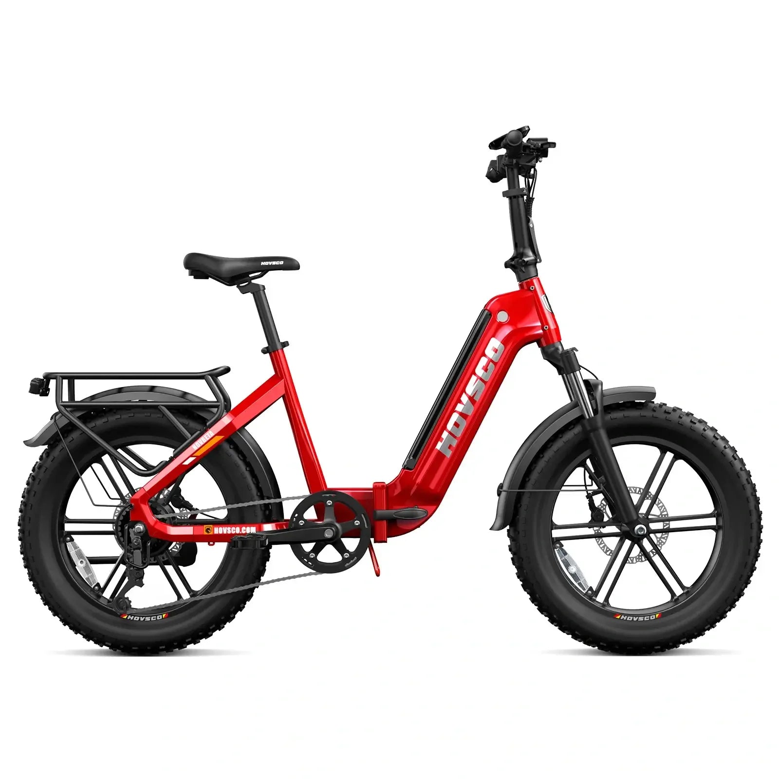HOVSCO HovBeta 20" Foldable Fat Tire Electric Bike - Green Vista Living