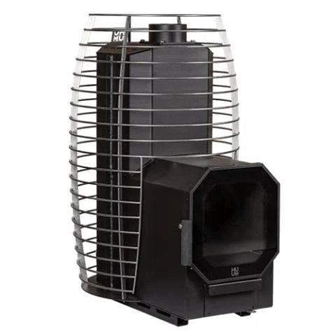 HUUM HIVE Flow LS 9.8kW Wood-Burning Sauna Stove w/ Firebox Extension