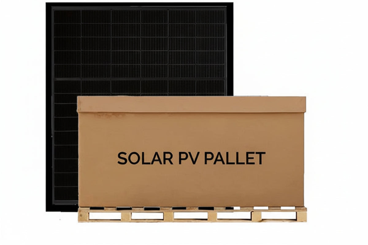 TaleSun 16kW Pallet (36) | 445W Bifacial Solar Panels | Up to 560W Bifacial Gain| TM7G54M-445W (Full Black)