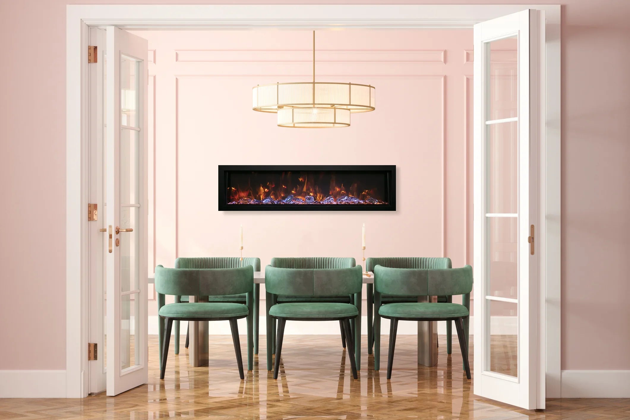 Remii DEEP Electric Fireplace - Green Vista Living