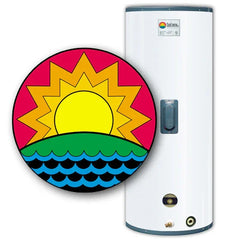 SunEarth Solar Storage Tank, Universal Connect, Electric Backup, 120 Gallon SU120U-1 - Green Vista Living