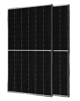 JA Solar JAM54D30-405/MB – 405W Silver Frame Bifacial Solar Panel