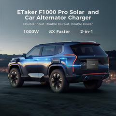 ACOPOWER Dual Input Alternator &amp; Solar DC to DC Charger – 2000W