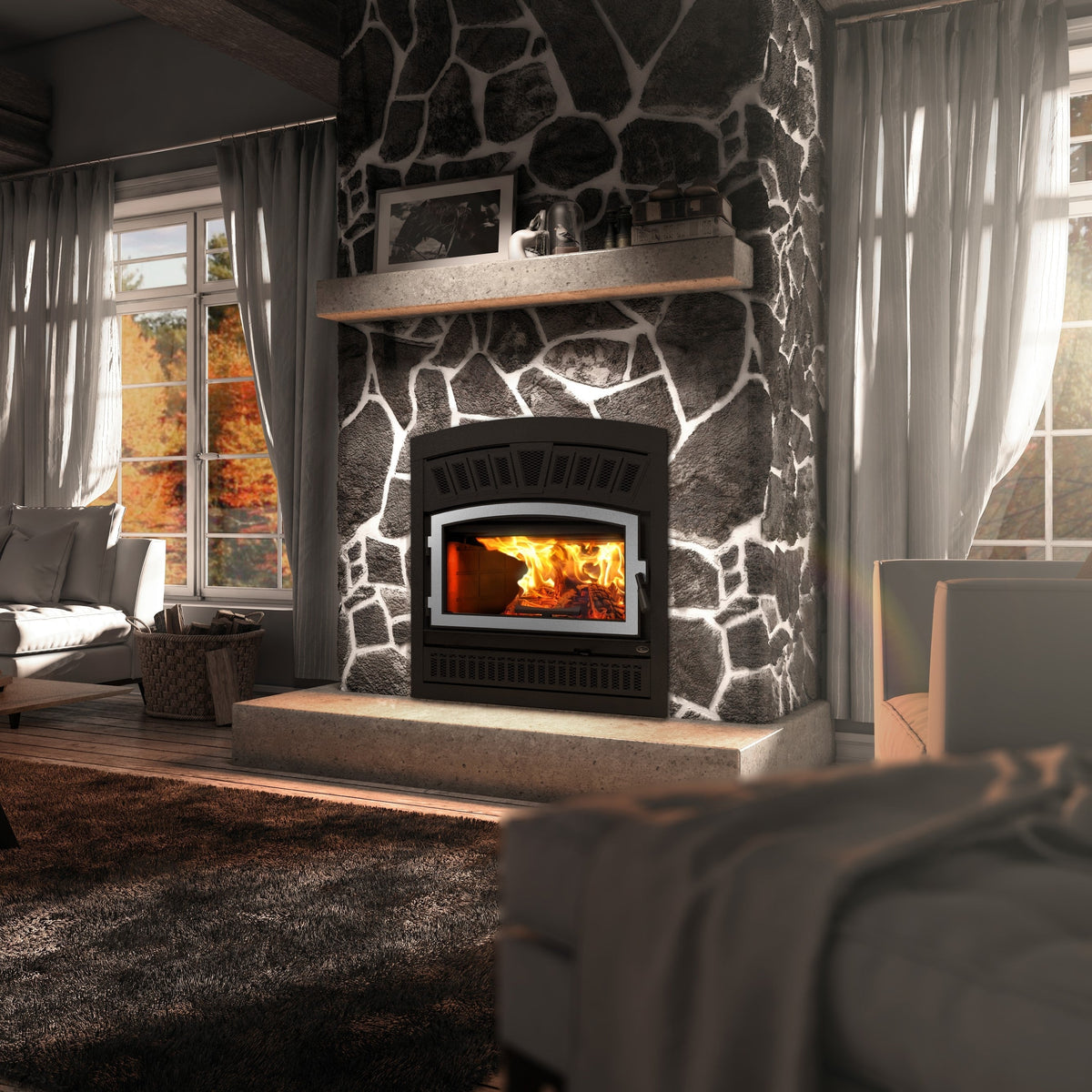 Valcourt Lafayette II Wood Burning Fireplace - FP10R