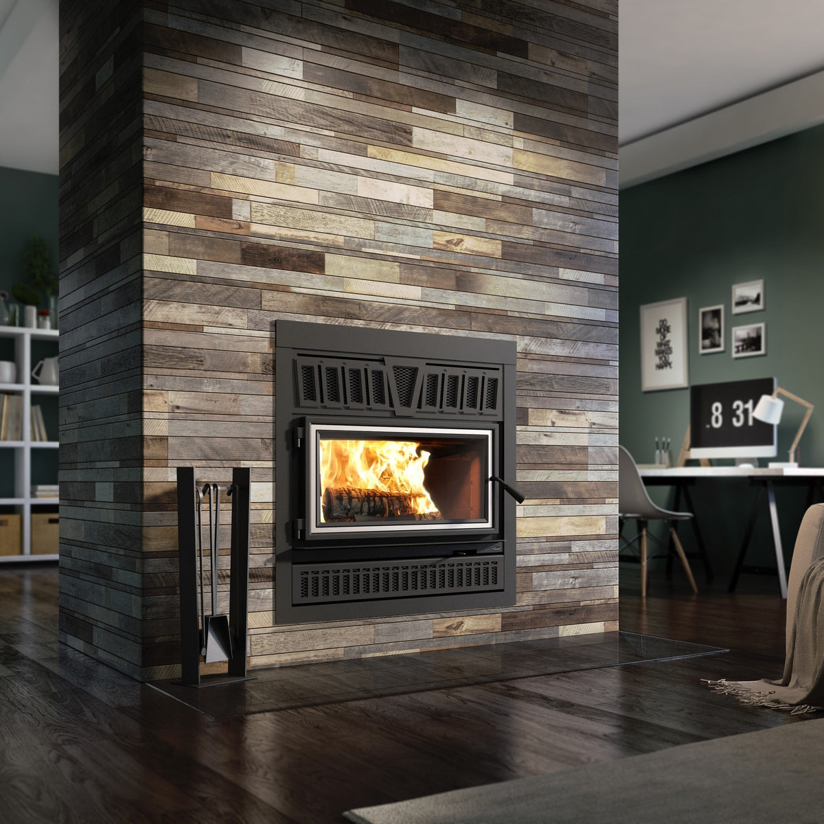 Valcourt Lafayette IIS Wood Burning Fireplace - FP10RS