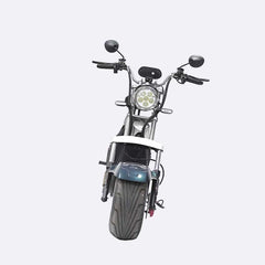 LinksEride CP1.1 2000W 60V 20Ah DUAL BATTERY 2 SEATER Electric Motorcycle Scooter - Green Vista Living