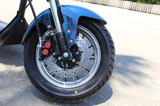 LinksEride M1P Citycoco 2000W 60V 30Ah Full Suspension Fat Tire Lithium Electric Scooter - Green Vista Living