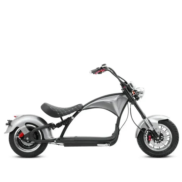 LinksEride M1P Citycoco 2000W 60V 30Ah Full Suspension Fat Tire Lithium Electric Scooter - Green Vista Living