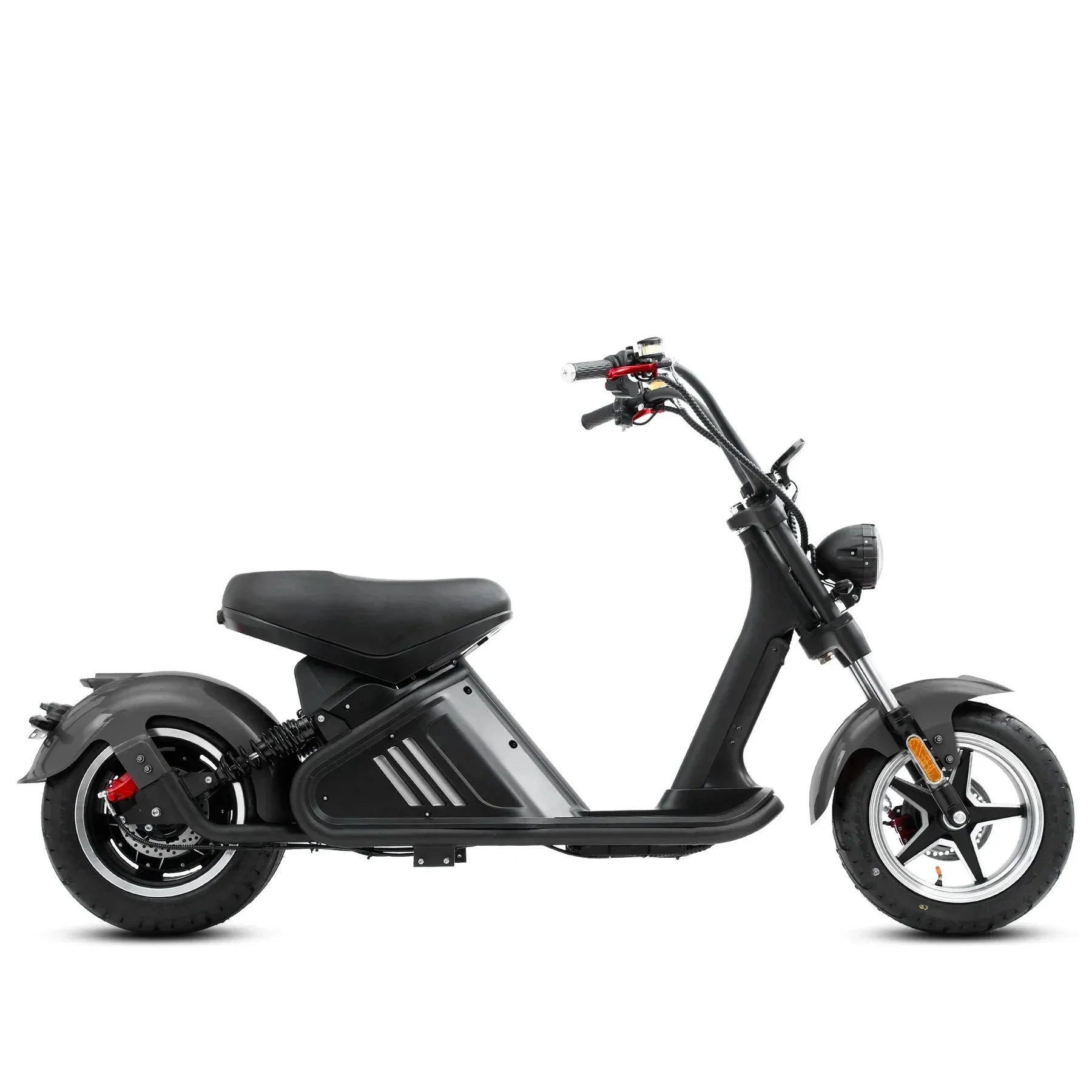 LinksEride M2 Big Wheel 3000W 60V 40Ah Fat Tire Lithium Electric Scooter - Green Vista Living