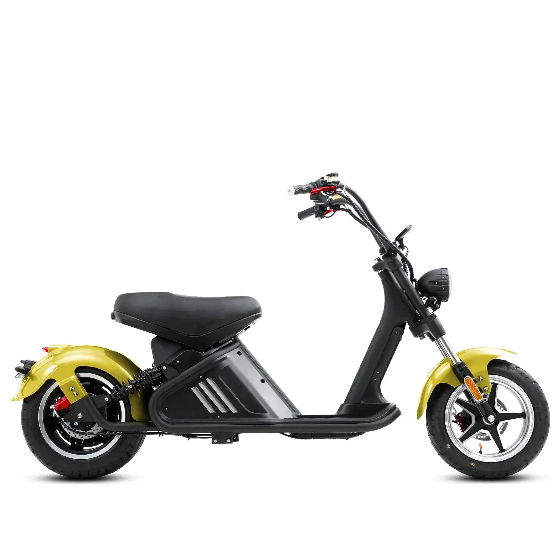 LinksEride M2 Big Wheel 3000W 60V 40Ah Fat Tire Lithium Electric Scooter - Green Vista Living