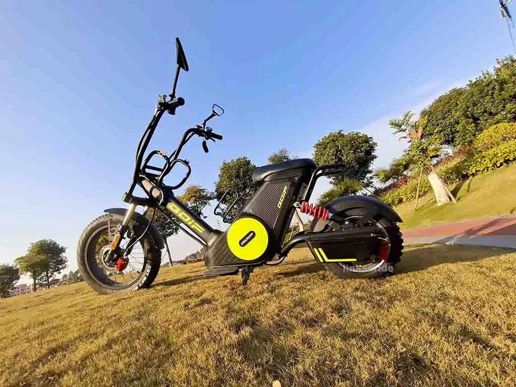 LinksEride M6G 2000W 60V Single Rider Electric Golf Cart Scooter Moped - Green Vista Living