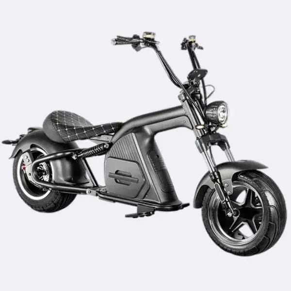 LinksEride M8 Citycoco Chopper 2000W 60V 30Ah Full Suspension Fat Tire Electric Scooter - Green Vista Living