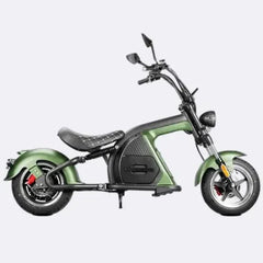 LinksEride M8 Citycoco Chopper 2000W 60V 30Ah Full Suspension Fat Tire Electric Scooter - Green Vista Living