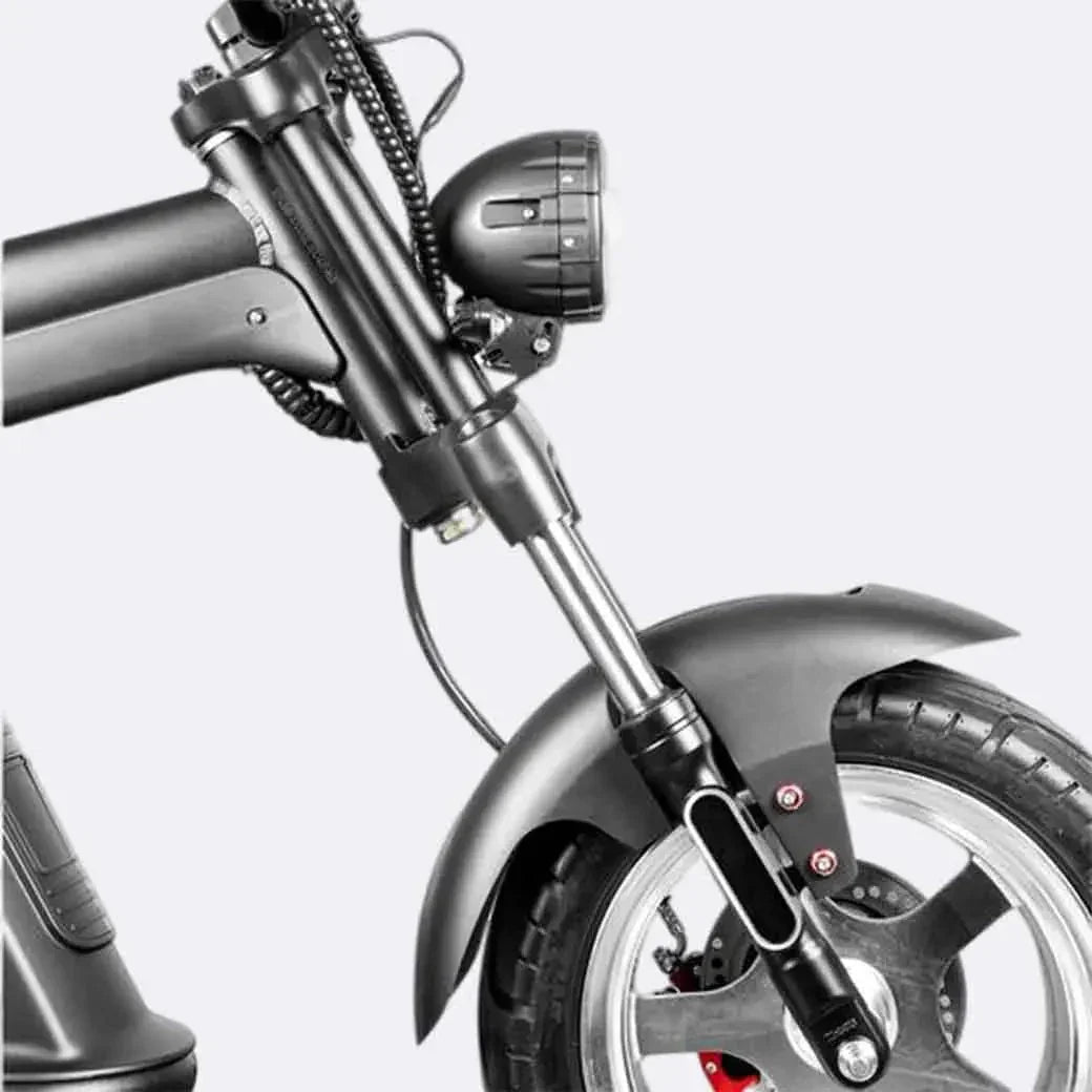 LinksEride M8 Citycoco Chopper 2000W 60V 30Ah Full Suspension Fat Tire Electric Scooter - Green Vista Living
