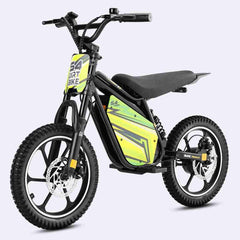 LinksEride S4 PLUS 500W 2Ah Teens Mini Electric Dirt Bike - Green Vista Living