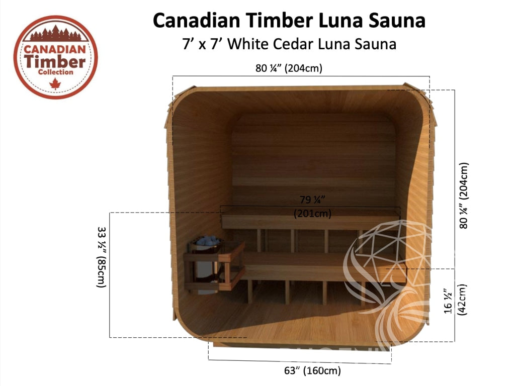 Luna Sauna - Canadian Made