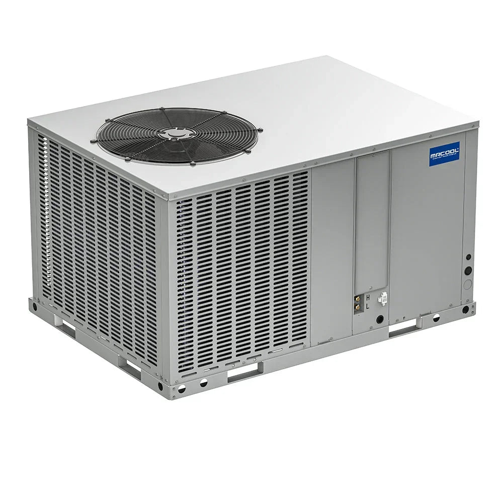 MRCOOL VersaPro 36K BTU Central Heat Pump Package Unit - 13.4 SEER2, Horizontal (MPH361H413B) GeoCool