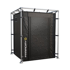 Faraday Defense Tent RF/EMI Shielding Enclosure Room - Black