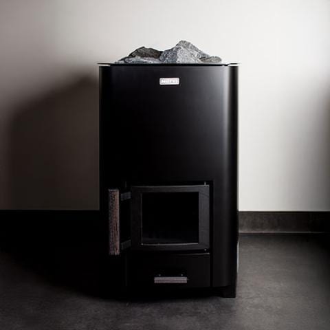 Narvi NC 16 Black, 17kW Wood-Burning Sauna Stove
