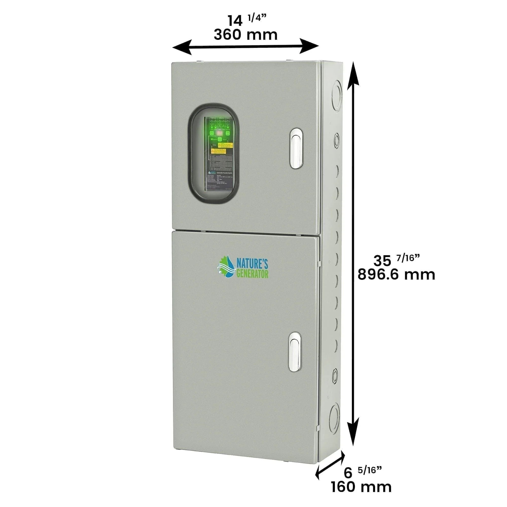 Nature's Generator 125A Automatic Transfer Switch - Green Vista Living