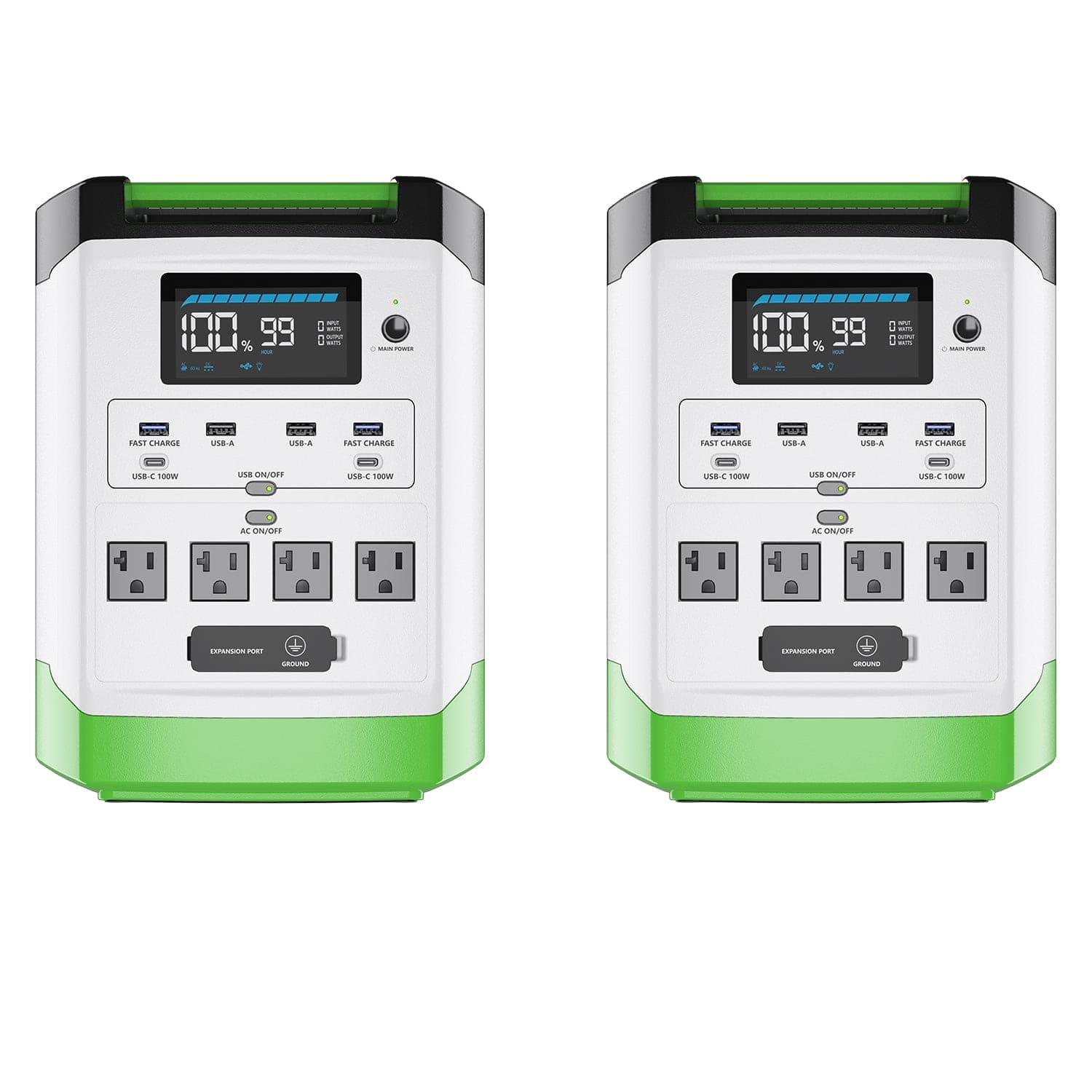 Nature's Generator Lithium 1800 Combo - Green Vista Living