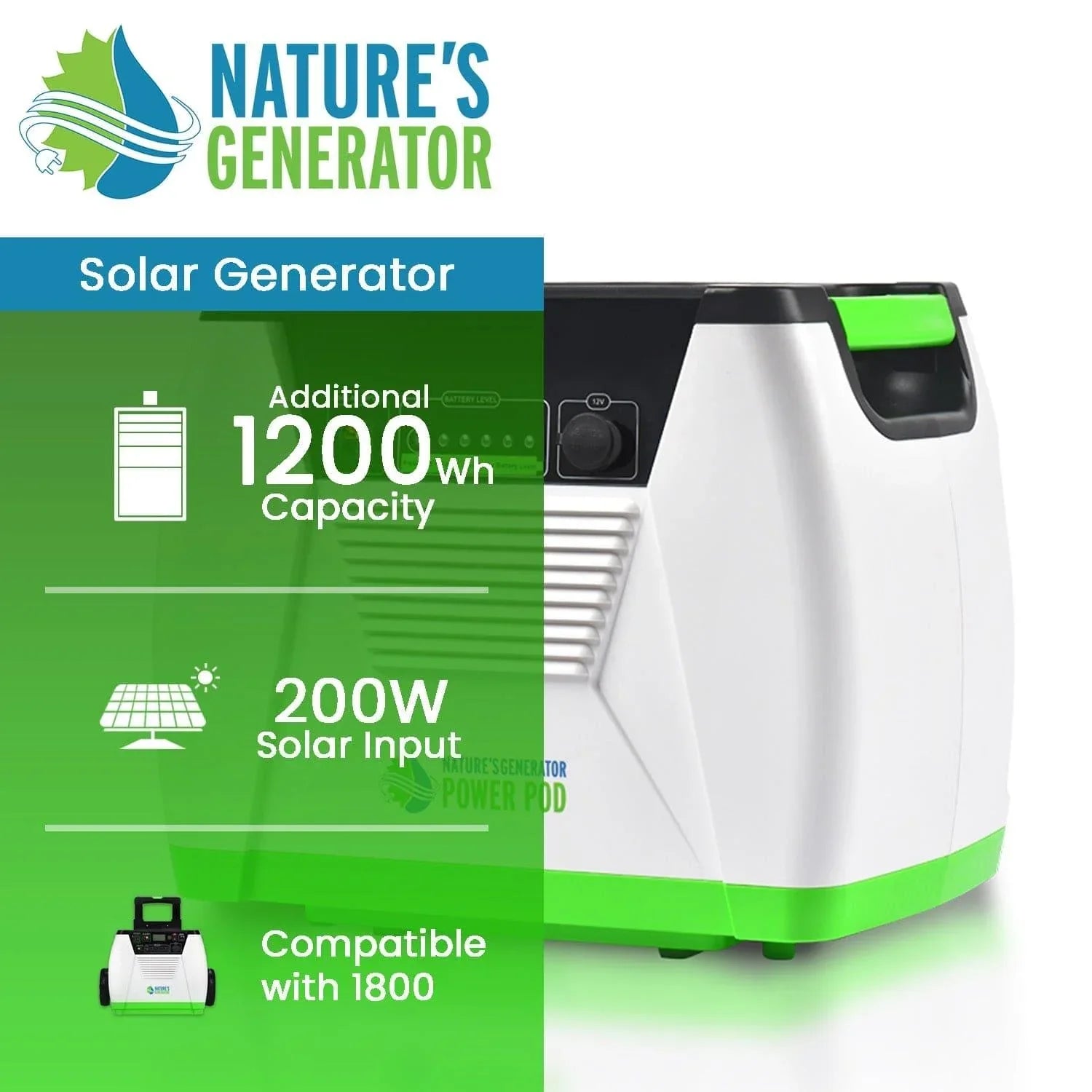 Nature's Generator Power Pod - Green Vista Living