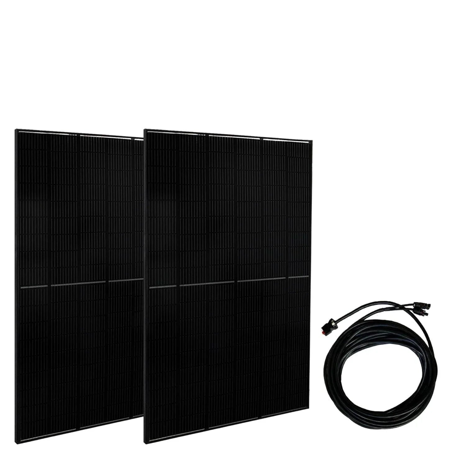 Nature's Generator Lithium 6000 with Solar Panels and Wind Turbine - Green Vista Living