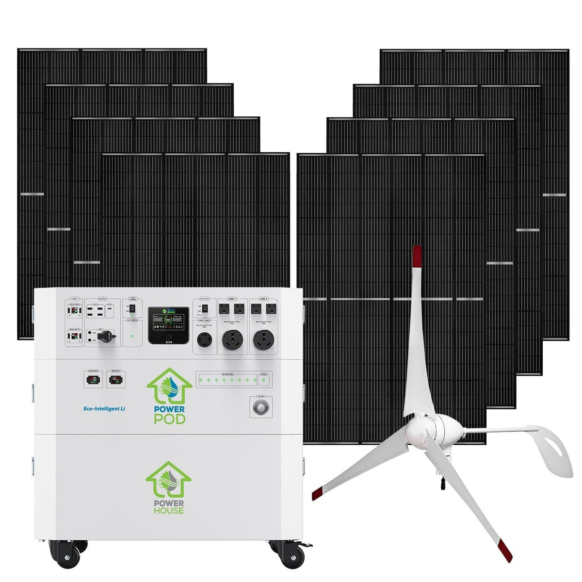 Nature’s Generator Powerhouse Hybrid Platinum Plus WE System - Green Vista Living