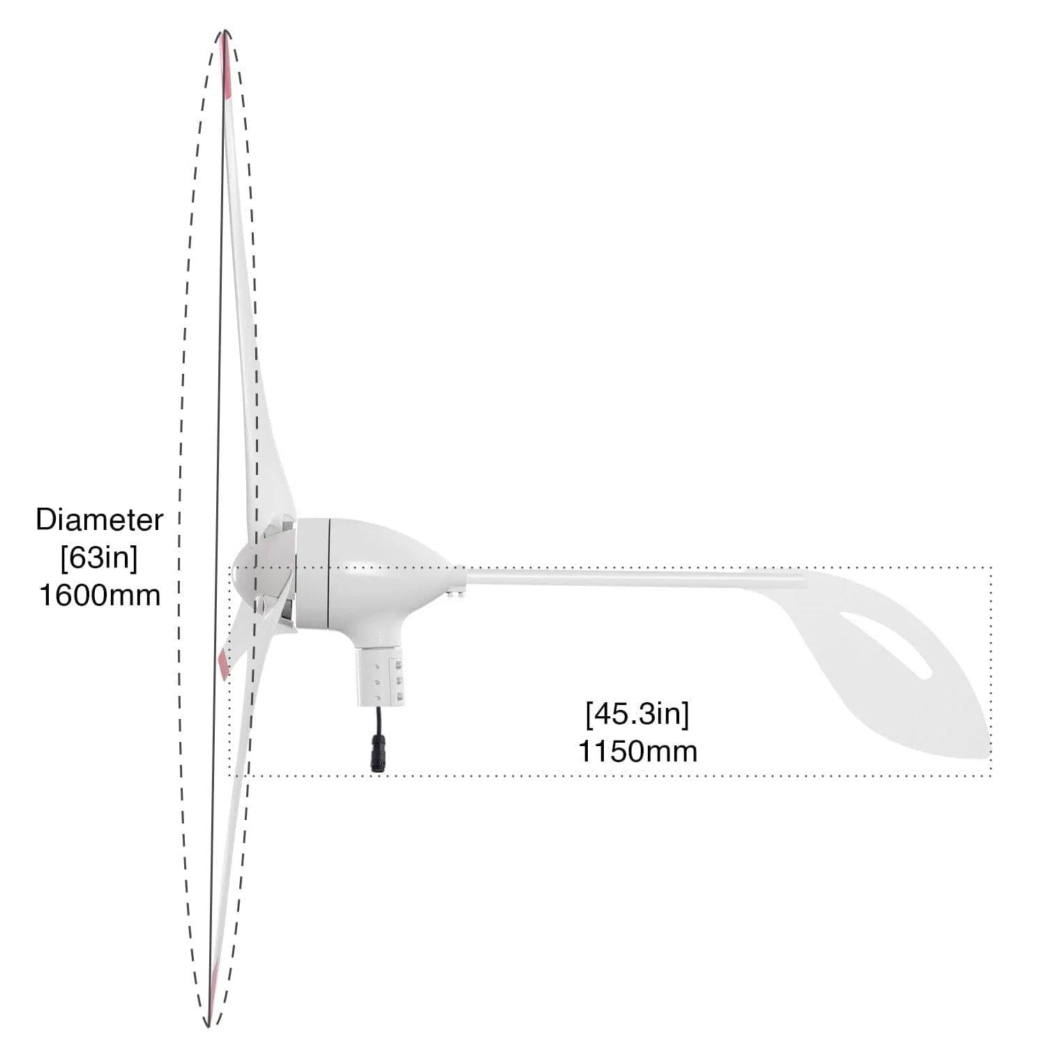 Nature's Generator Powerhouse Wind Turbine - Green Vista Living