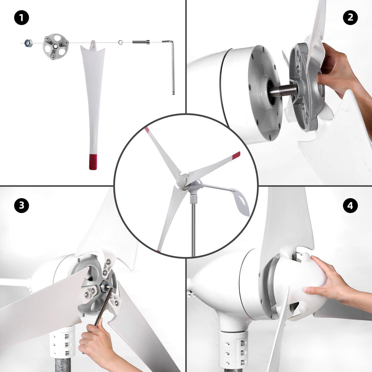 Nature's Generator Powerhouse Wind Turbine - Green Vista Living