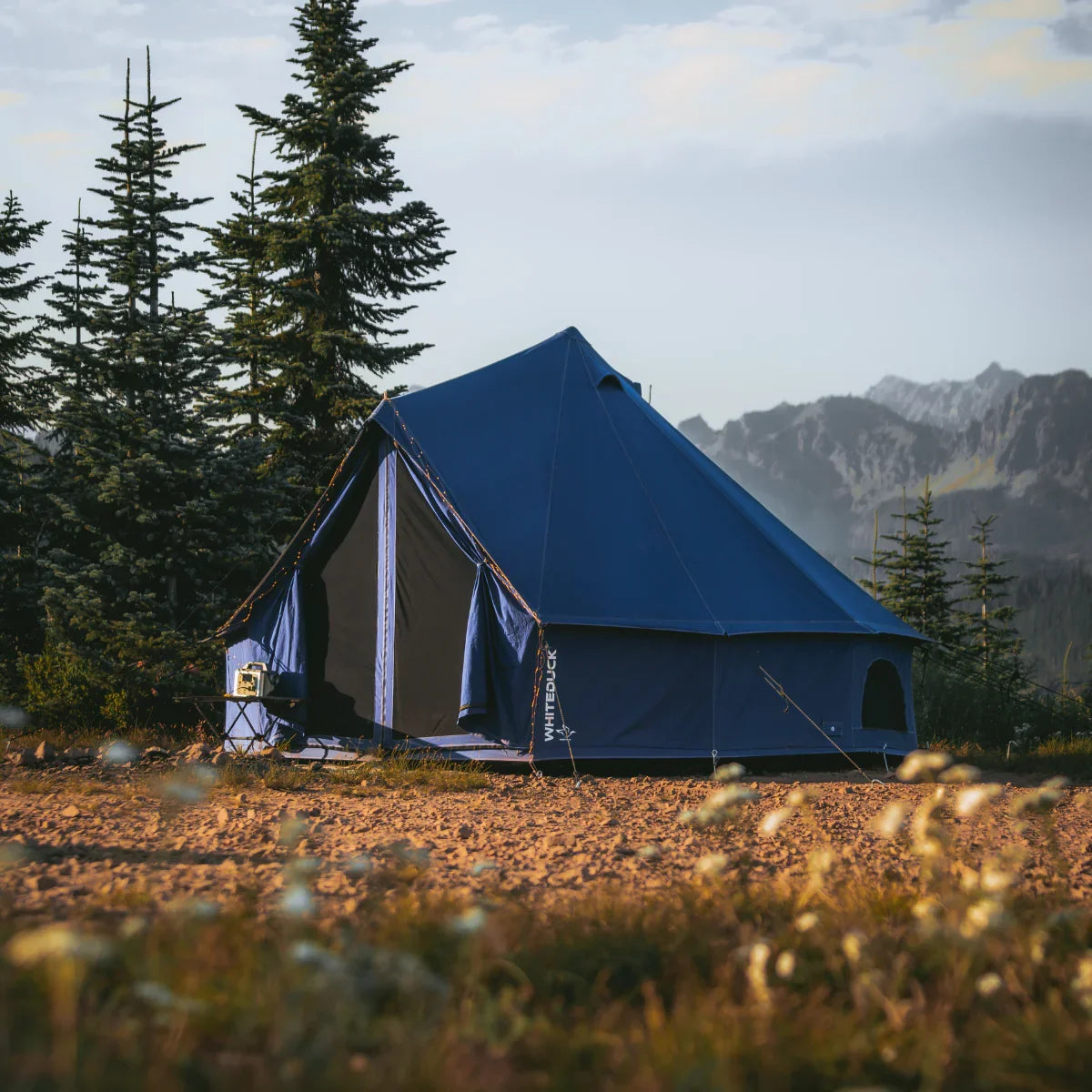 16' Regatta Bell Tent - Sapphire Blue - Green Vista Living