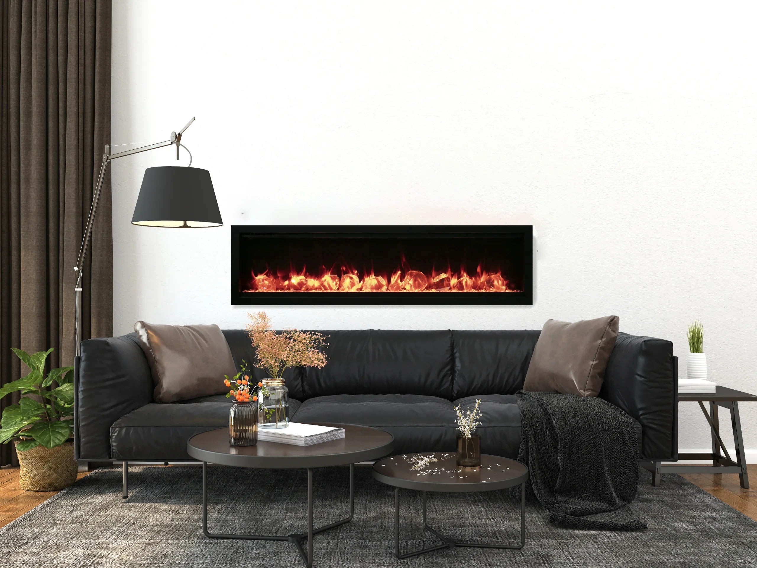 Remii Extra Slim Electric Fireplace - Green Vista Living
