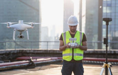 DJI Phantom 4 RTK + D-RTK 2 Mobile Station Combo (Shield Basic)