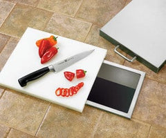 Summerset 14x10-inch Trash Chute & Cutting Board w/ Lid - SSTC-14