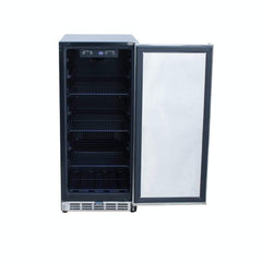 Summerset 15" Outdoor Rated Fridge w/Glass Door SSRFR-15G