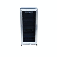 Summerset 15" Outdoor Rated Fridge w/Glass Door SSRFR-15G
