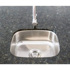 Summerset 19x15" Stainless Steel Undermount Sink & 360º Hot/Cold Faucet SSNK-19U