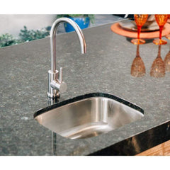 Summerset 19x15" Stainless Steel Undermount Sink & 360º Hot/Cold Faucet SSNK-19U
