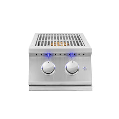 Summerset Sizzler Pro Double Side Burner with LED Illumination - SIZPROSB2