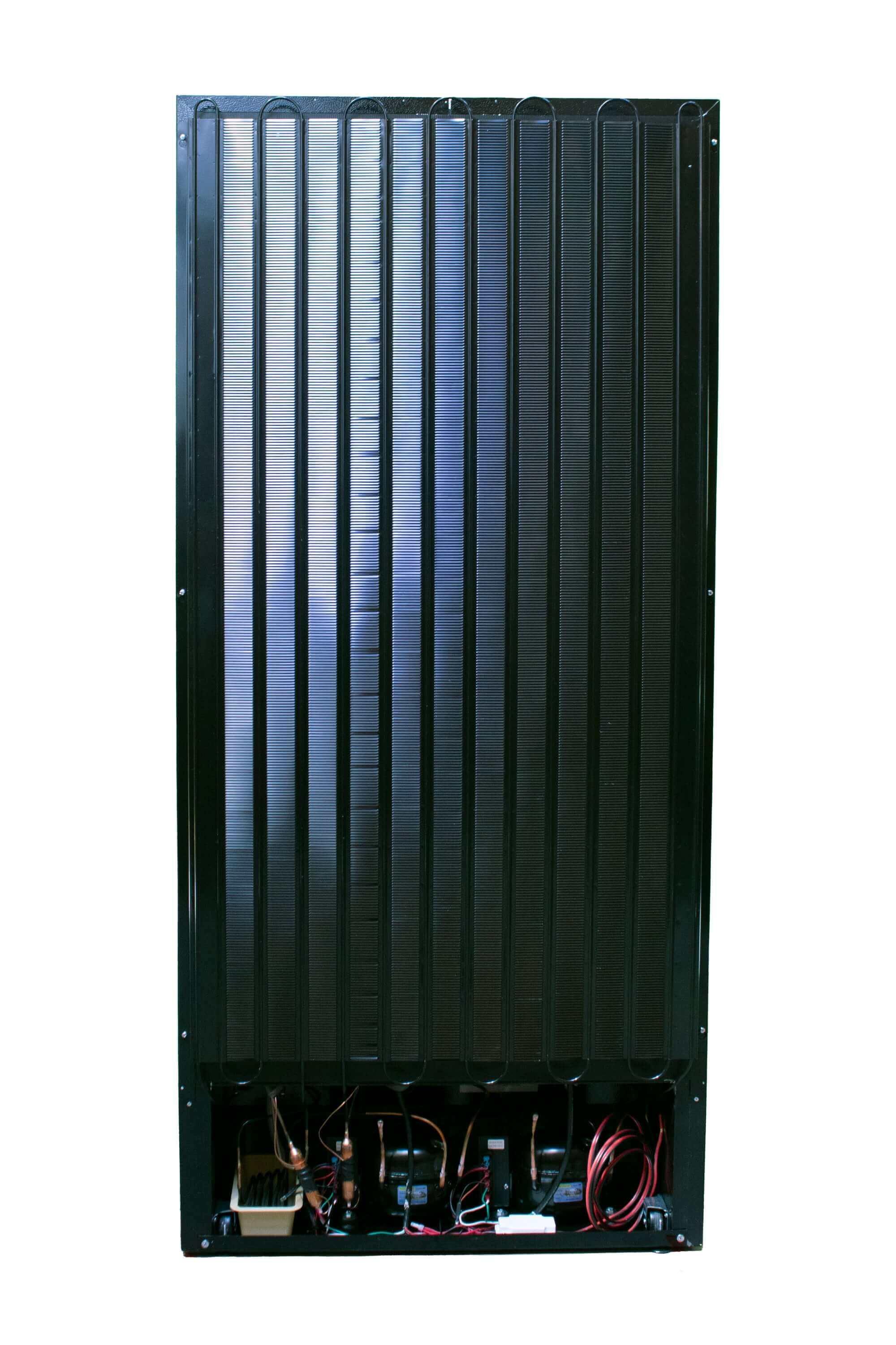SunStar 16CU Solar/DC Refrigerator - Black SunStar