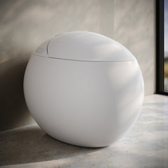 Swiss Madison Plaisir Smart One-Piece 1.28 GPF Single Flush Toilet in Glossy White