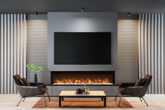 Signature MultiView Holo Electric Fireplace – 3-Sided Built-In Electric Fireplace (MULTIVIEW-HOLO Series)