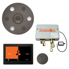 ThermaSol Total Wellness Package with 10" ThermaTouch Control, Serenity Round Rainhead, SteamVection Round