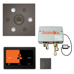 ThermaSol Total Wellness Package with 10" ThermaTouch Control, Serenity Square Rainhead, SteamVection Square