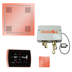 ThermaSol Total Wellness Package with SignaTouch Control, HydroVive 18 Rainhead, SteamVection Square